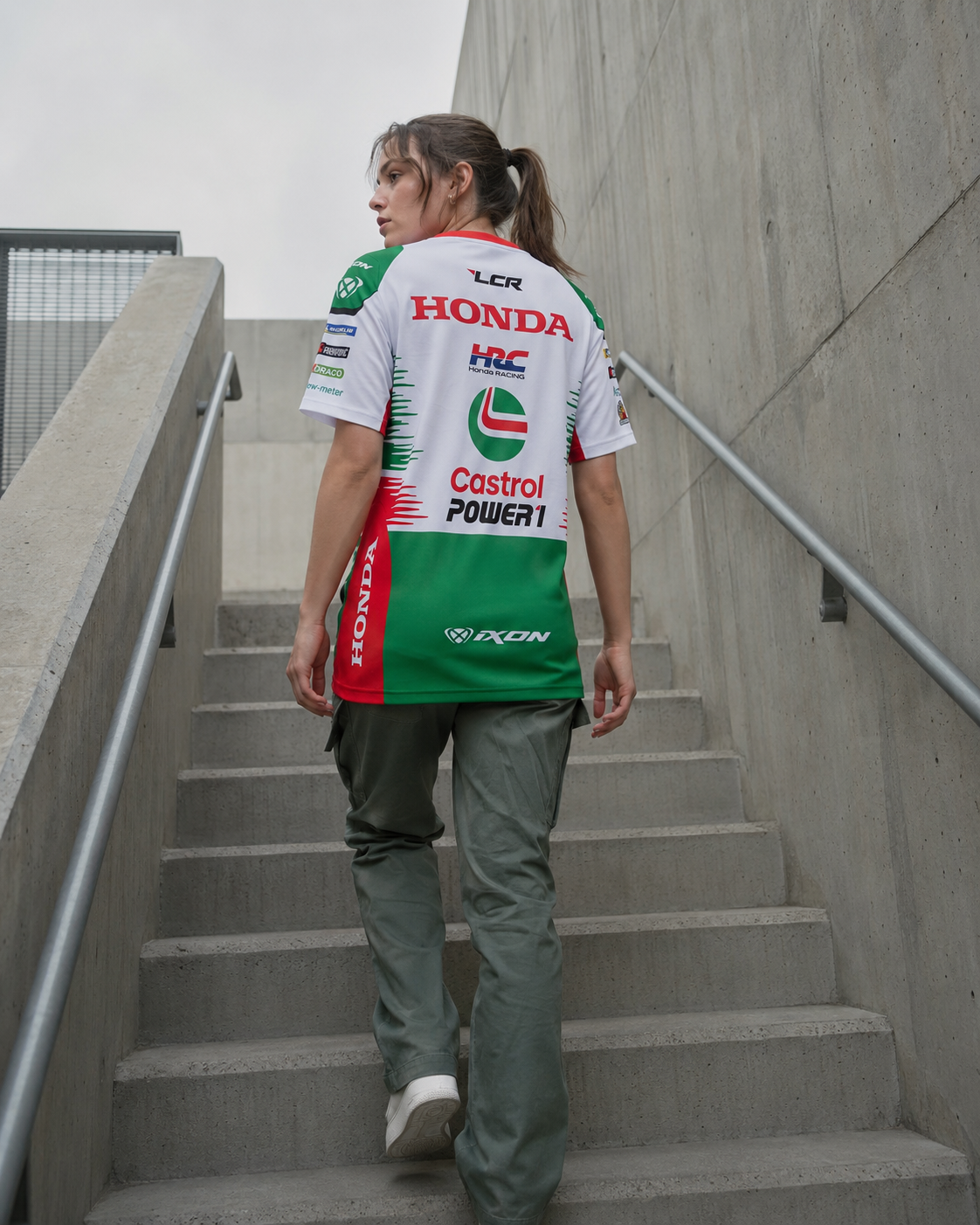 Replica camiseta para hombre del LCR Honda Racing Team Johann Zarco #5 2026 IXON 