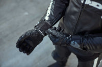 Guantes de cuero de moto Spidi Carbo 5 Racing | Hombre | Negro | A185026 