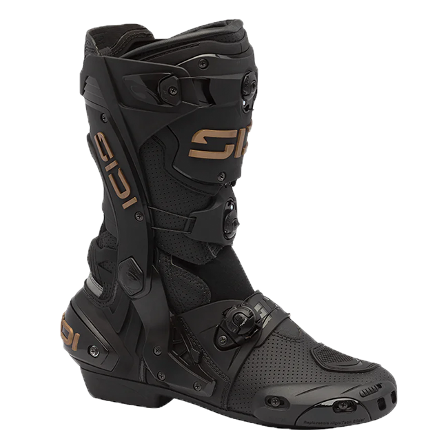 Botas de moto Sidi Rex Air Negro/Bronce 191 