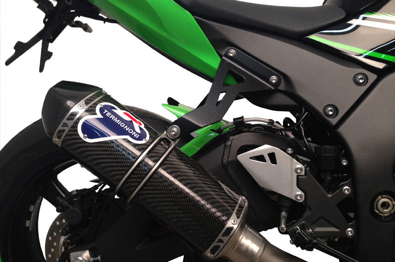 Sistema de escape completo Termignoni de titanio para Kawasaki ZX-10 R/RR (16-20) K08010200TCC 
