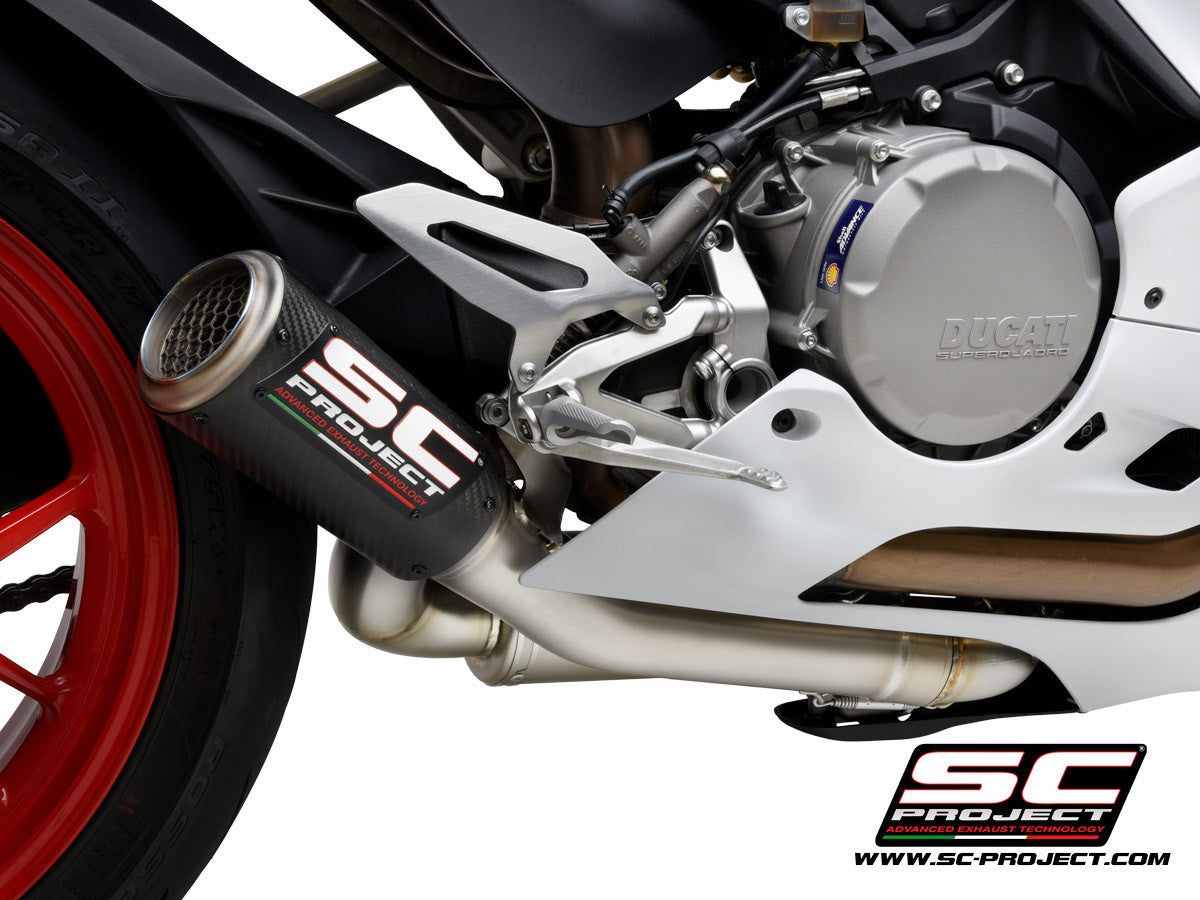 Sistema semi-completo SC-Project CR-T para Ducati Panigale V2 955 (20-24) D35A-LT69CR 