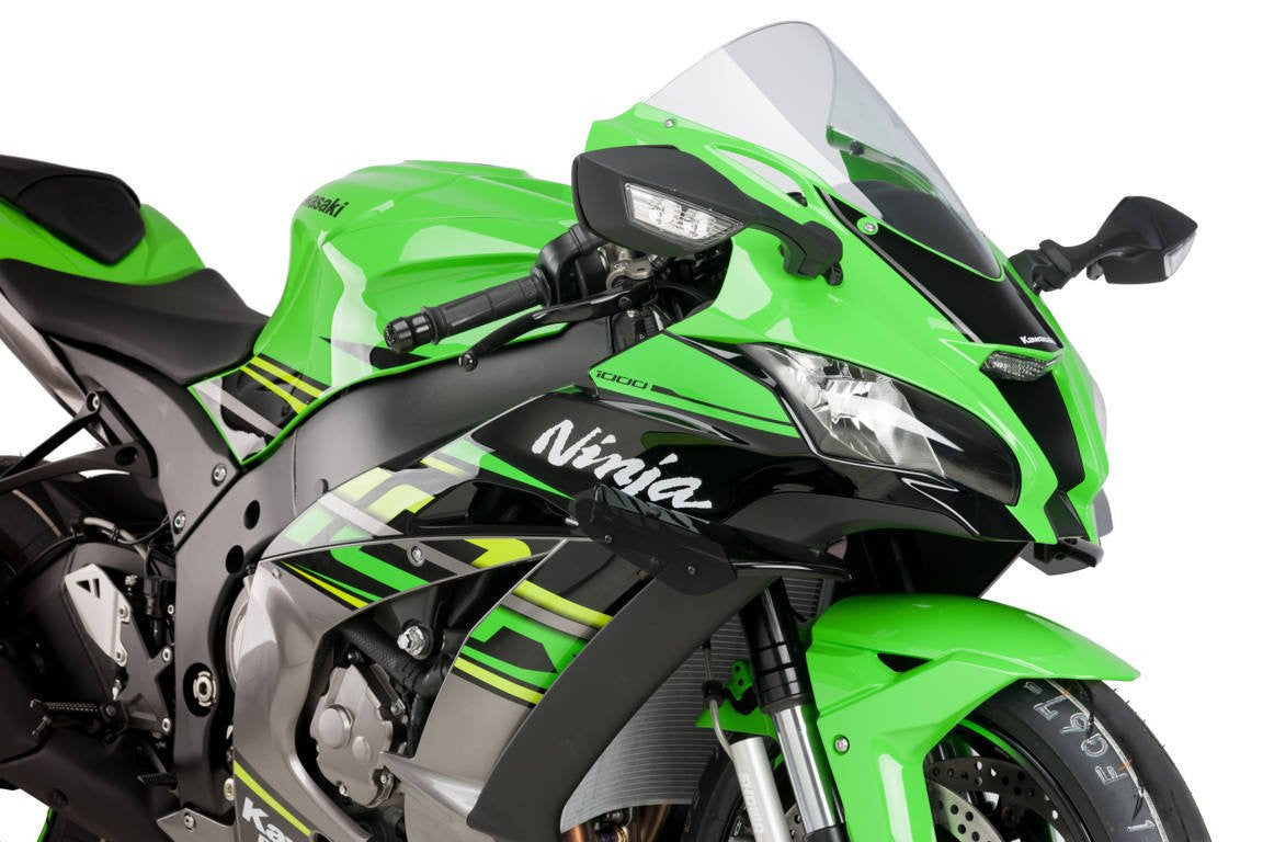Spoilers de alerones Puig Downforce Kawasaki ZX-10 R/RR (11-20) 9882 