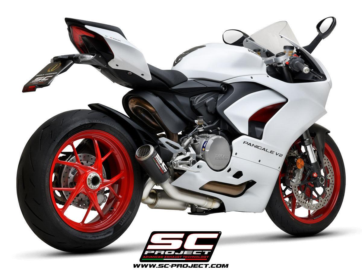 Sistema semi-completo SC-Project CR-T para Ducati Panigale V2 955 (20-24) D35A-LT69CR 