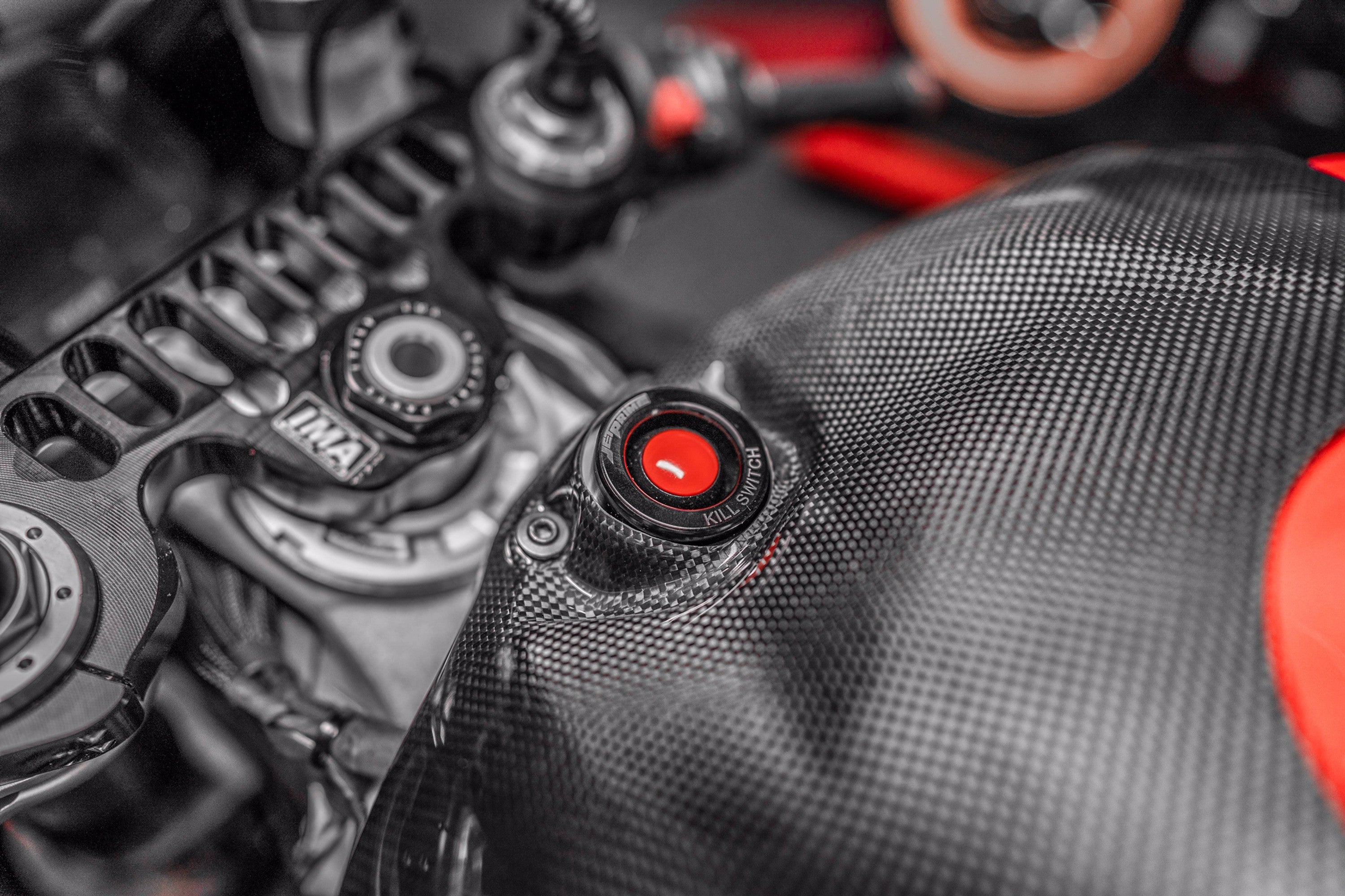 Botón de Kill Switch JetPrime Ducati Panigale V4/S (21-24) JP KS 021 