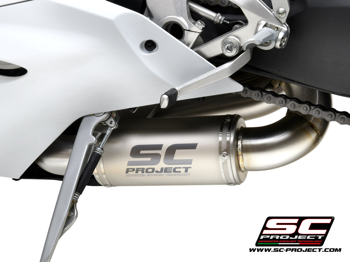 Sistema semi-completo SC-Project CR-T para Ducati Panigale V2 955 (20-24) D35A-LT69CR 