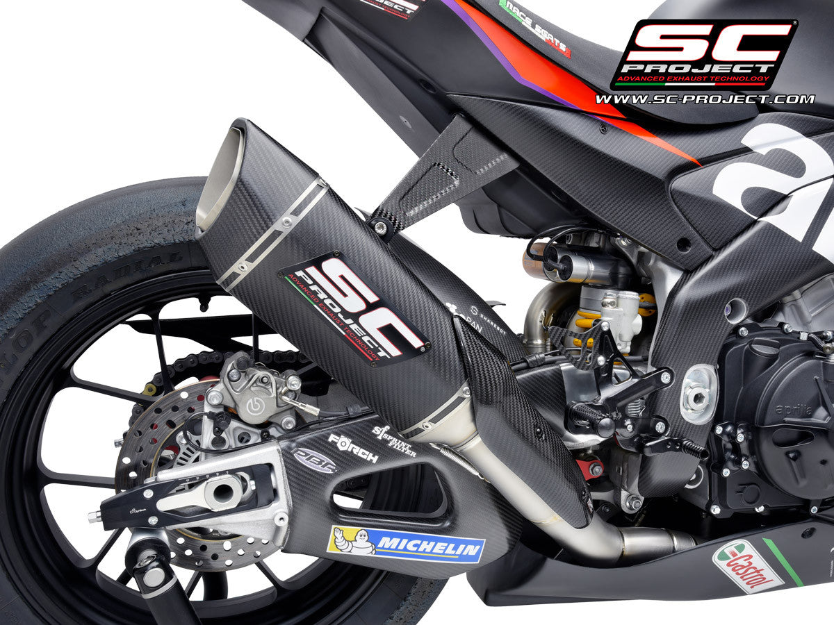 SC-Project Titan sistema completo SC1-R (250 mm) Aprilia RSV4 1100 Factory (21-24) A27A-TC90C 