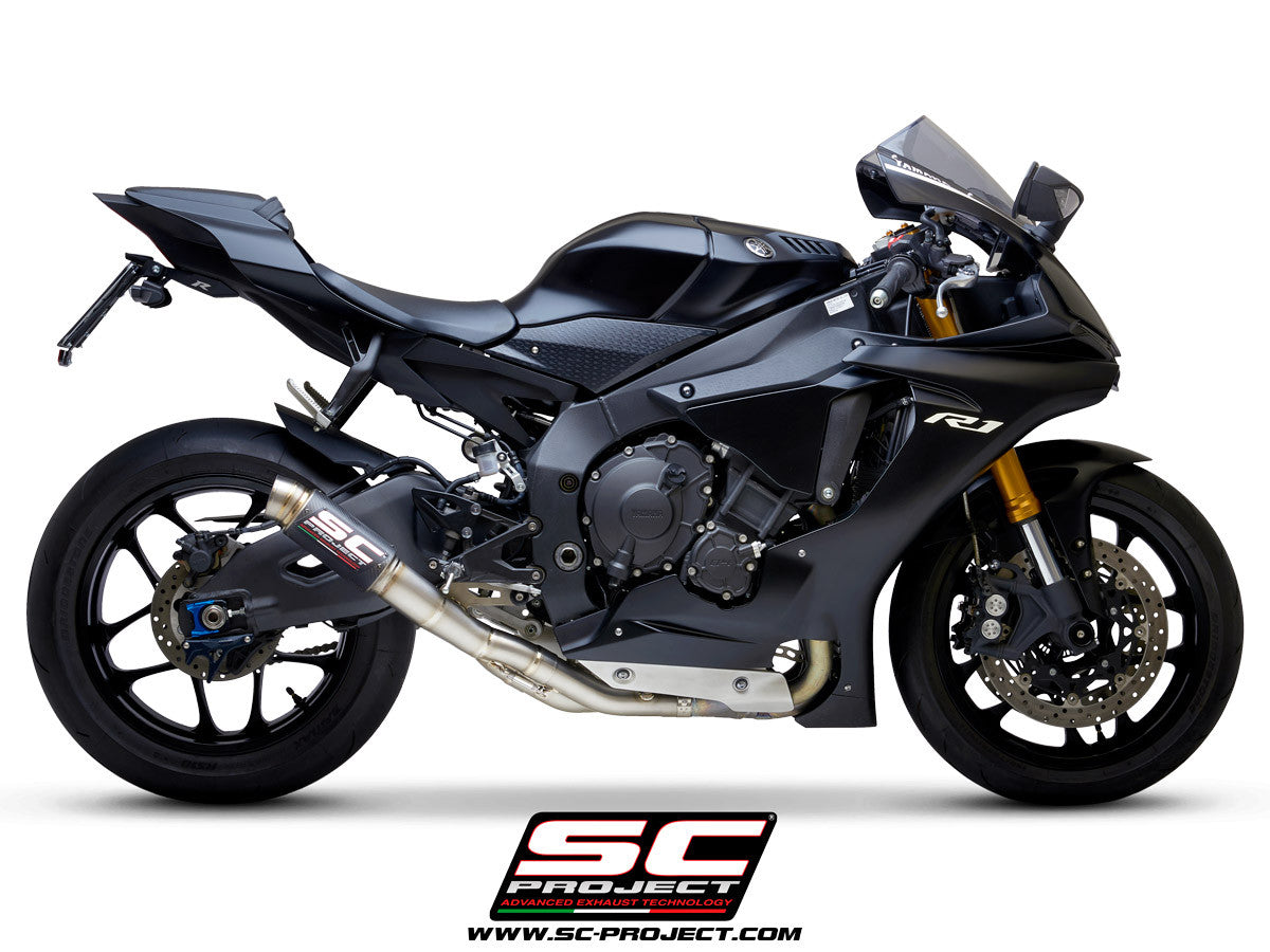 SC-Project Slip-On GP70-R + tubo de reemplazo de catalizador Yamaha YZF-R1/M RN32 (15-16) Y11A-DET70 