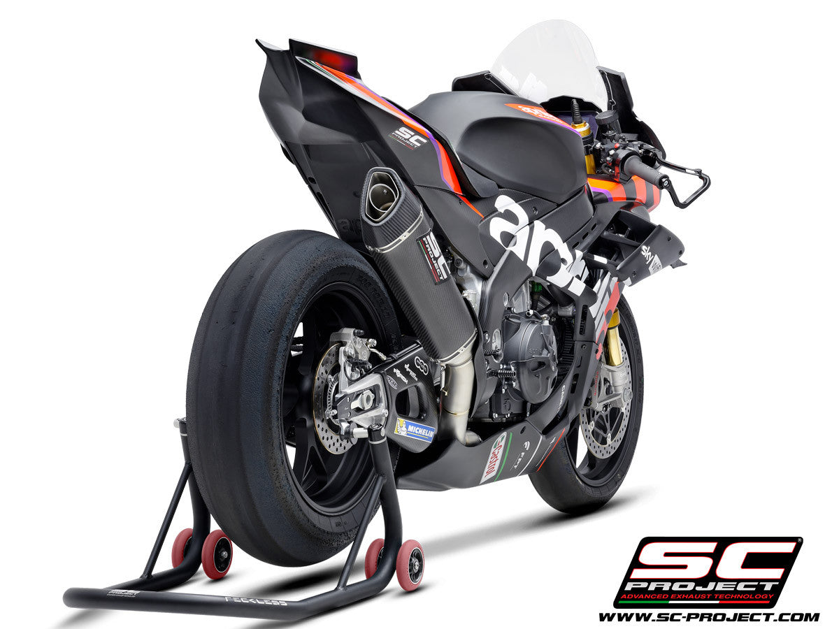 SC-Project Titan sistema completo SC1-R (350 mm) Aprilia RSV4 1100 Factory (21-24) A27A-TC93C 