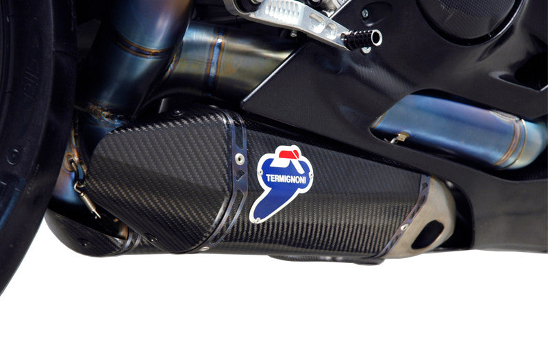 Kit de escape Slip-On de Termignoni en carbono para Ducati Panigale 899 (13-16) D155102CPT+D155Y 
