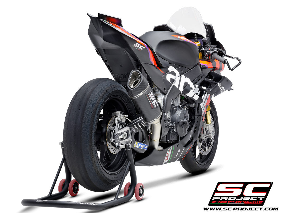 SC-Project Titan sistema completo SC1-R (250 mm) Aprilia RSV4 1100 Factory (21-24) A27A-TC90C 