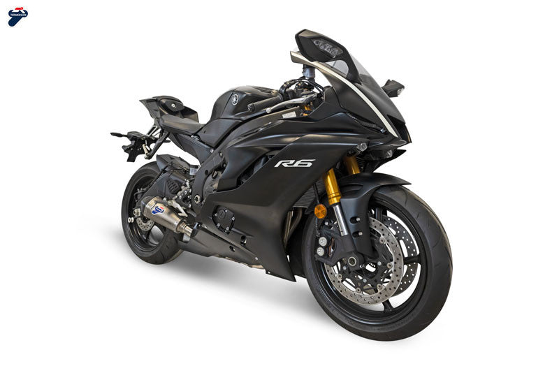 Kit de escape Termignoni Slip-On cónico para Yamaha YZF-R6 (06-25) 