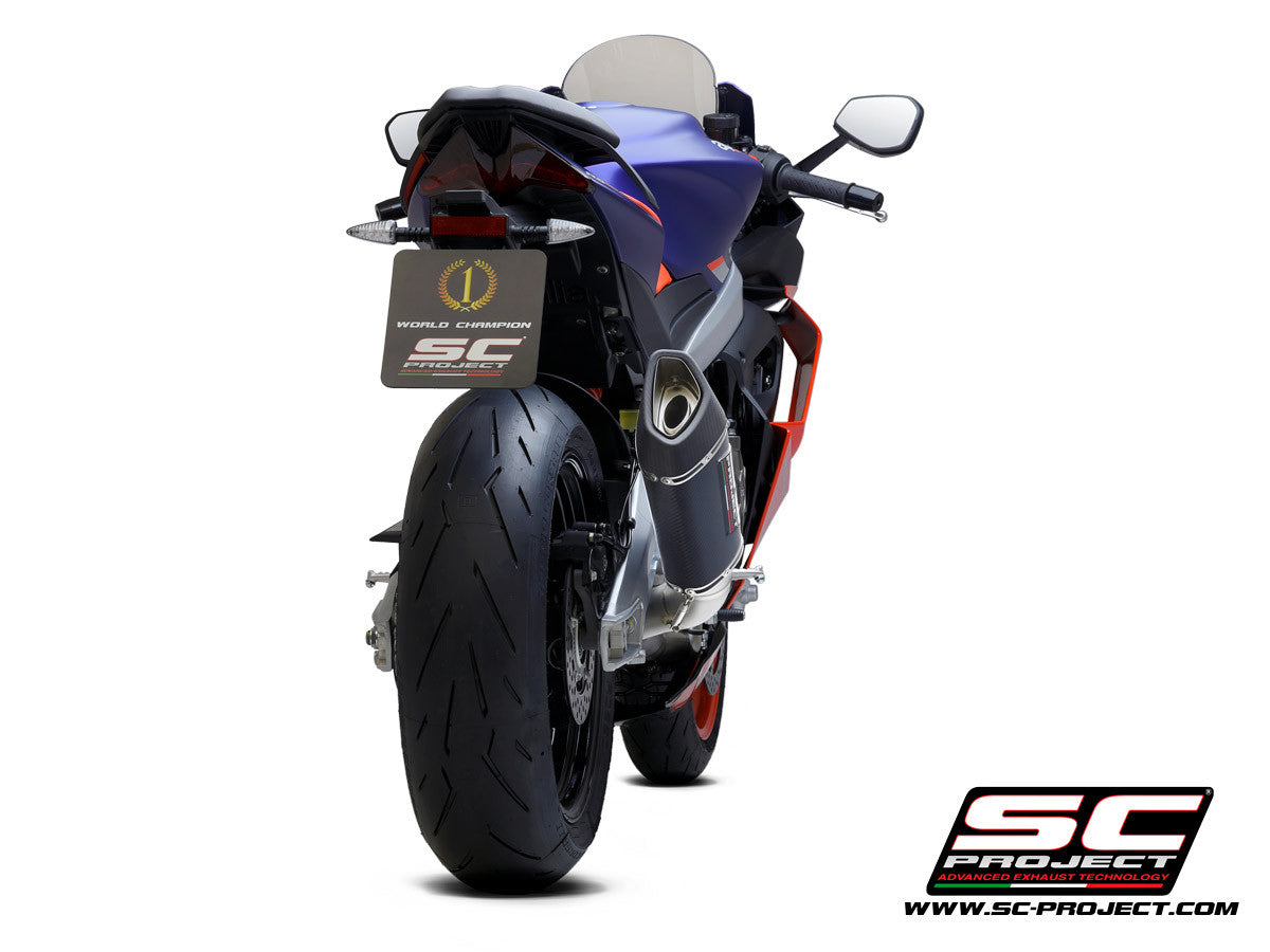 SC-Project Trofeo Titan sistema completo 2-1 SC1-R Aprilia RS 660 (20-24) A23A-PTC90 