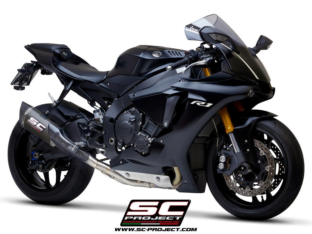 SC-Project Slip-On SC1-R + tubo de reemplazo KAT Yamaha YZF-R1/M RN65 (20-25) 