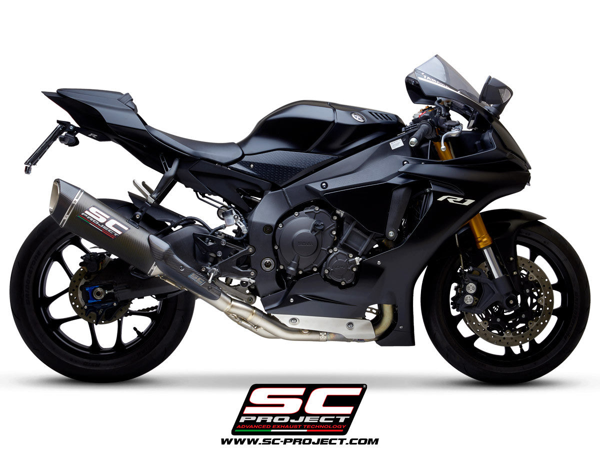 SC-Project Slip-On SC1-R + tubo de reemplazo KAT Yamaha YZF-R1/M RN65 (20-25) 