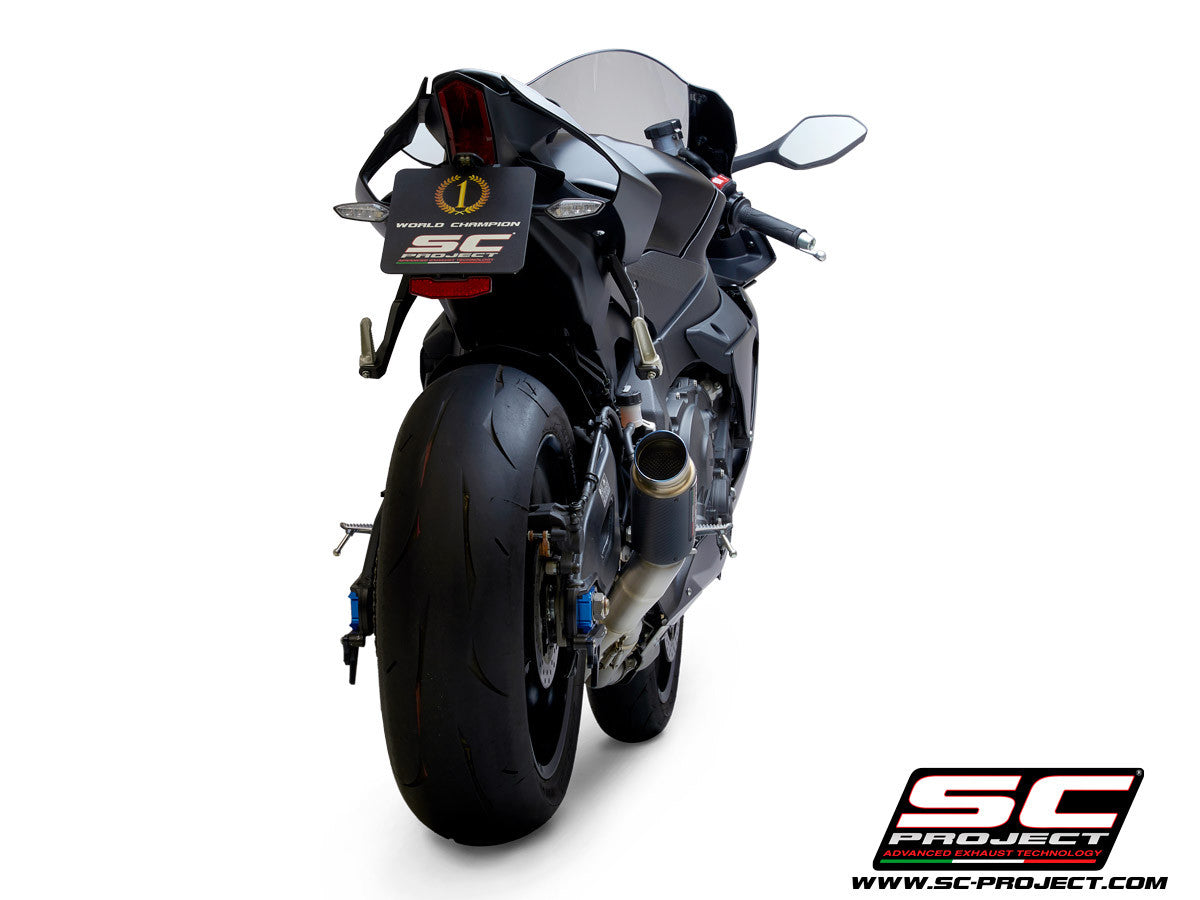 SC-Project Slip-On GP70-R + tubo de reemplazo KAT Yamaha YZF-R1/M RN65 (20-25) Y11C-DET70 