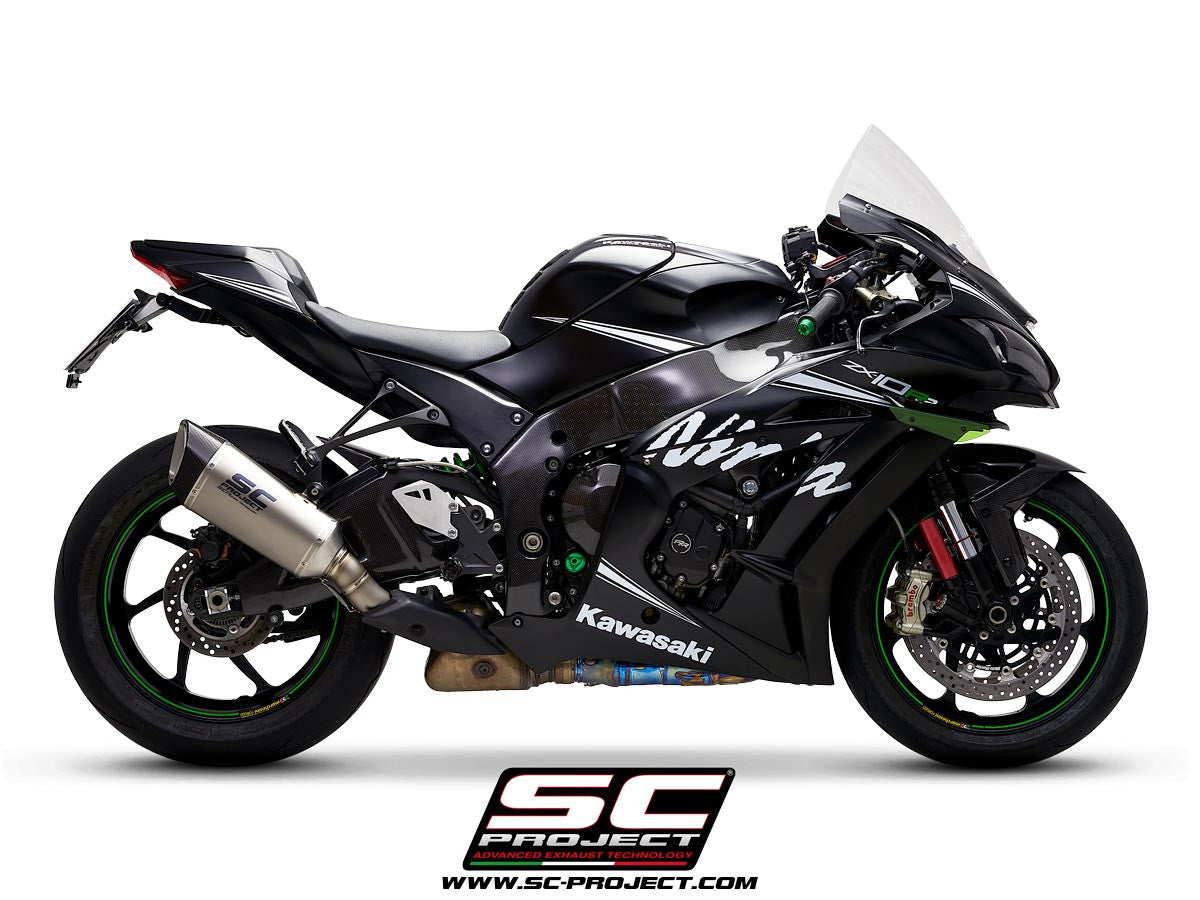 SC-Project Slip-On SC1-R Kawasaki ZX-10 R/RR (16-20) K22A-T90 
