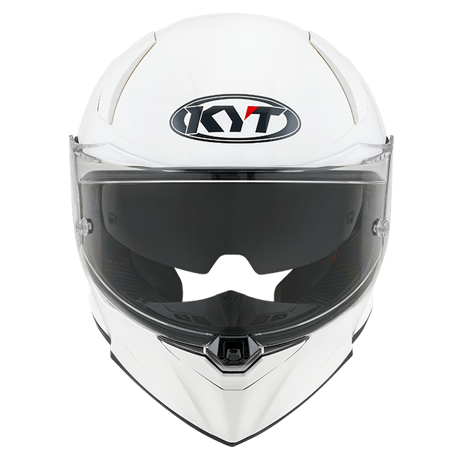 Casco KYT R2R Plain Blanco Y6R200W3 