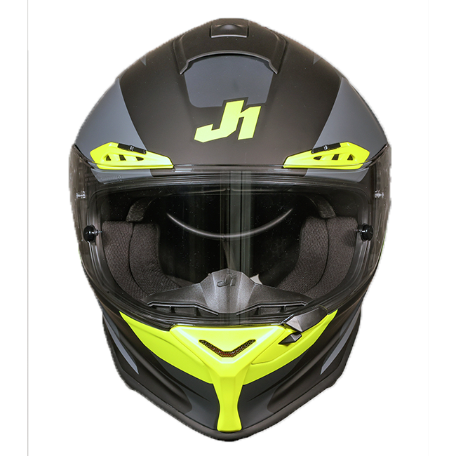 Just1 J-PGRF Casco Arrow Neón Amarillo / Gris Mate 6130320294005 