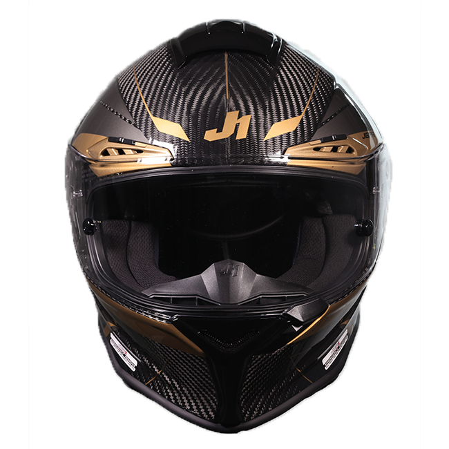 Just1 J-PGR Casco Impulso Oro / Carbono Brillante 6031110995016 