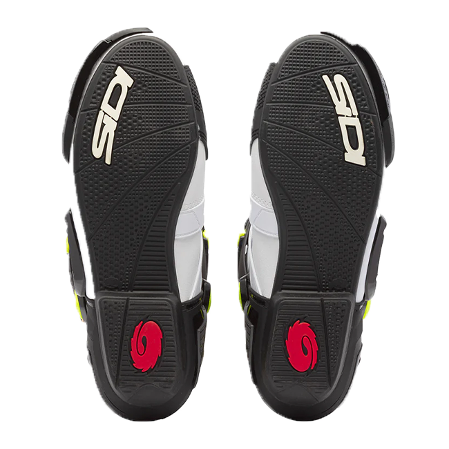 Botas de moto Sidi Rex Blanco/Negro/Amarillo 