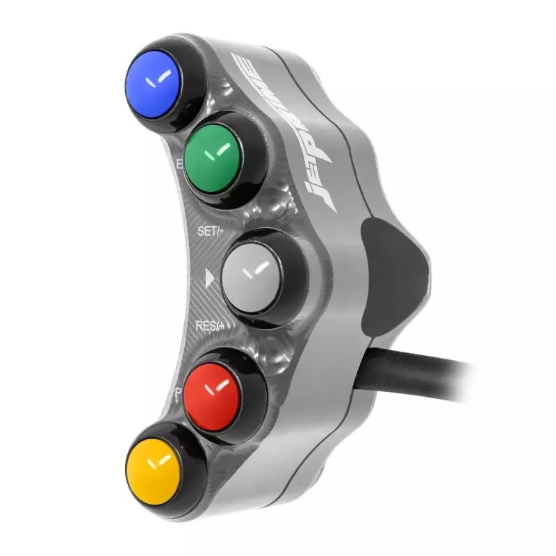 Interruptor de manillar Race izquierdo JetPrime Kawasaki ZX-10 R/RR (21-25) JP PLSR 054 