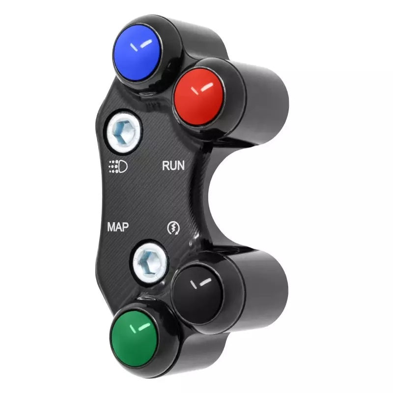 Interruptor de manillar derecho JetPrime Aprilia RSV4/RR/1100 Factory (21-26) JP PLD 660 