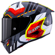 Suomy SR-GP Evo Casco Infrarrojo Blanco/Negro/Rojo K6S20024 