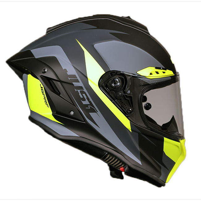 Just1 J-PGRF Casco Arrow Neón Amarillo / Gris Mate 6130320294005 
