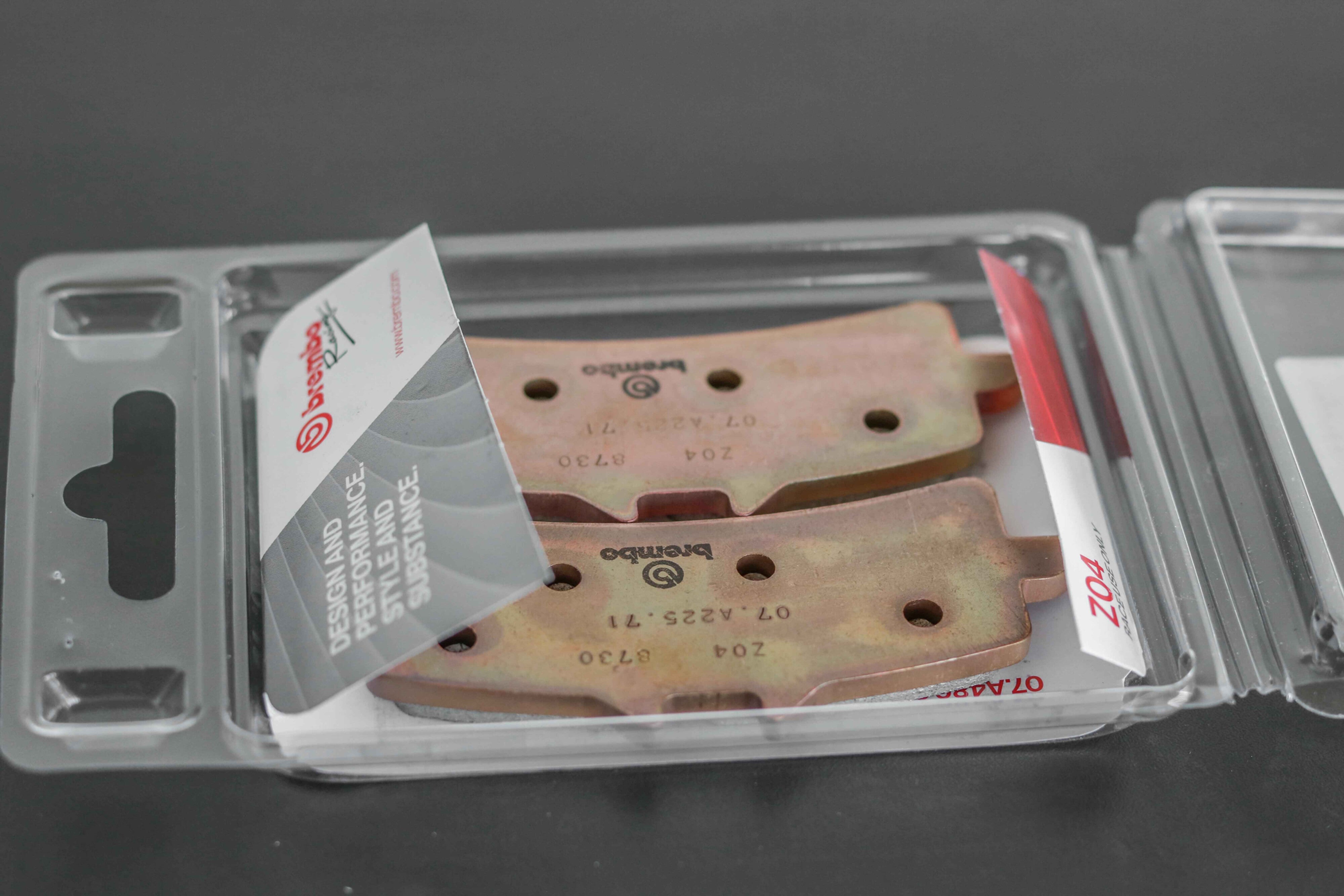 Brembo Z04 Racing-Pastillas de freno Suzuki GSX-R 1000 (12-16) 107A48639 