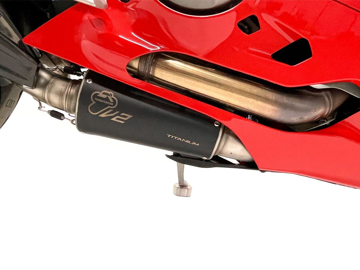 Sistema de escape semi-completo de acero inoxidable Termignoni para Ducati Panigale V2 955 (20-24) D22109440INC 