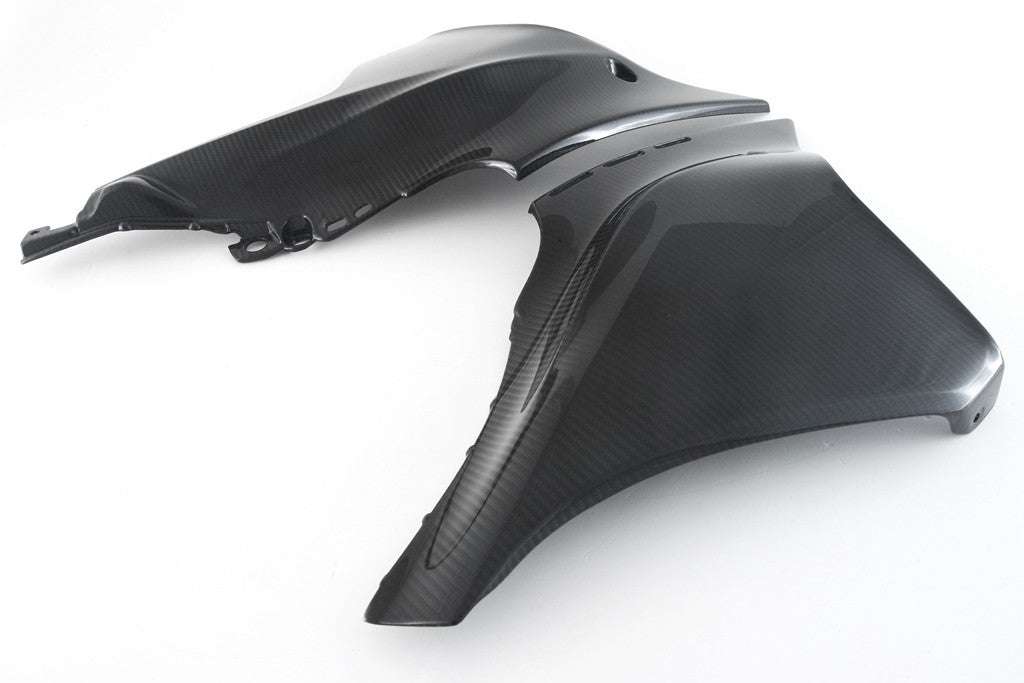 Juego de piezas laterales de carenado "Interior" de carbono Fullsix para Yamaha YZF-R1/M RN65 (20-25) 