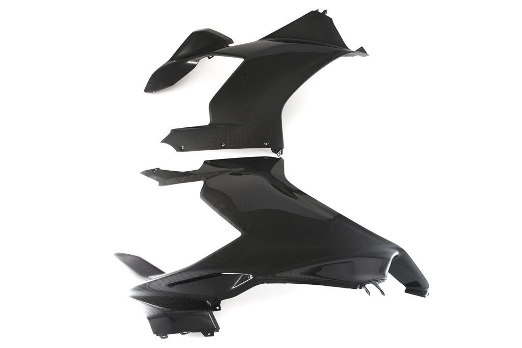 Juego de paneles laterales de carbono Fullsix para Ducati Panigale V4/S (18-19) 