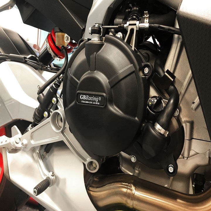 Cubierta protectora del protector de embrague GBRacing Aprilia RS 660 (20-26) 