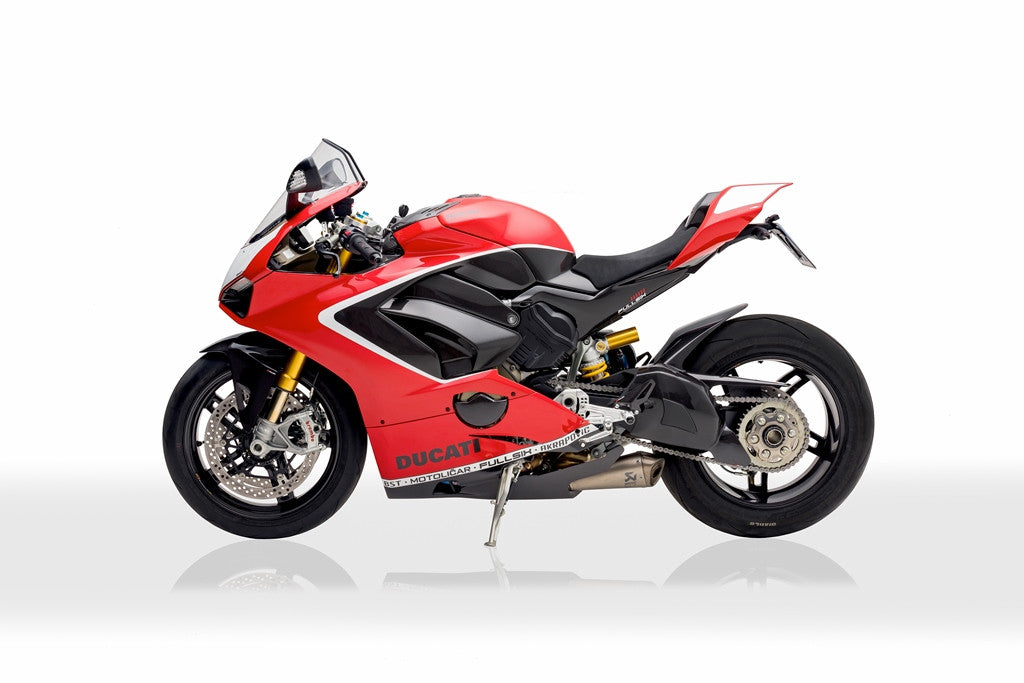 Juego de paneles laterales de carbono Fullsix para Ducati Panigale V4/S (18-19) 