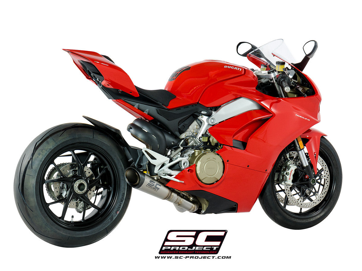 SC-Project Sistema de escape semi-completo S1 Ducati Panigale V4/S (18-20) D26A-LT41T 