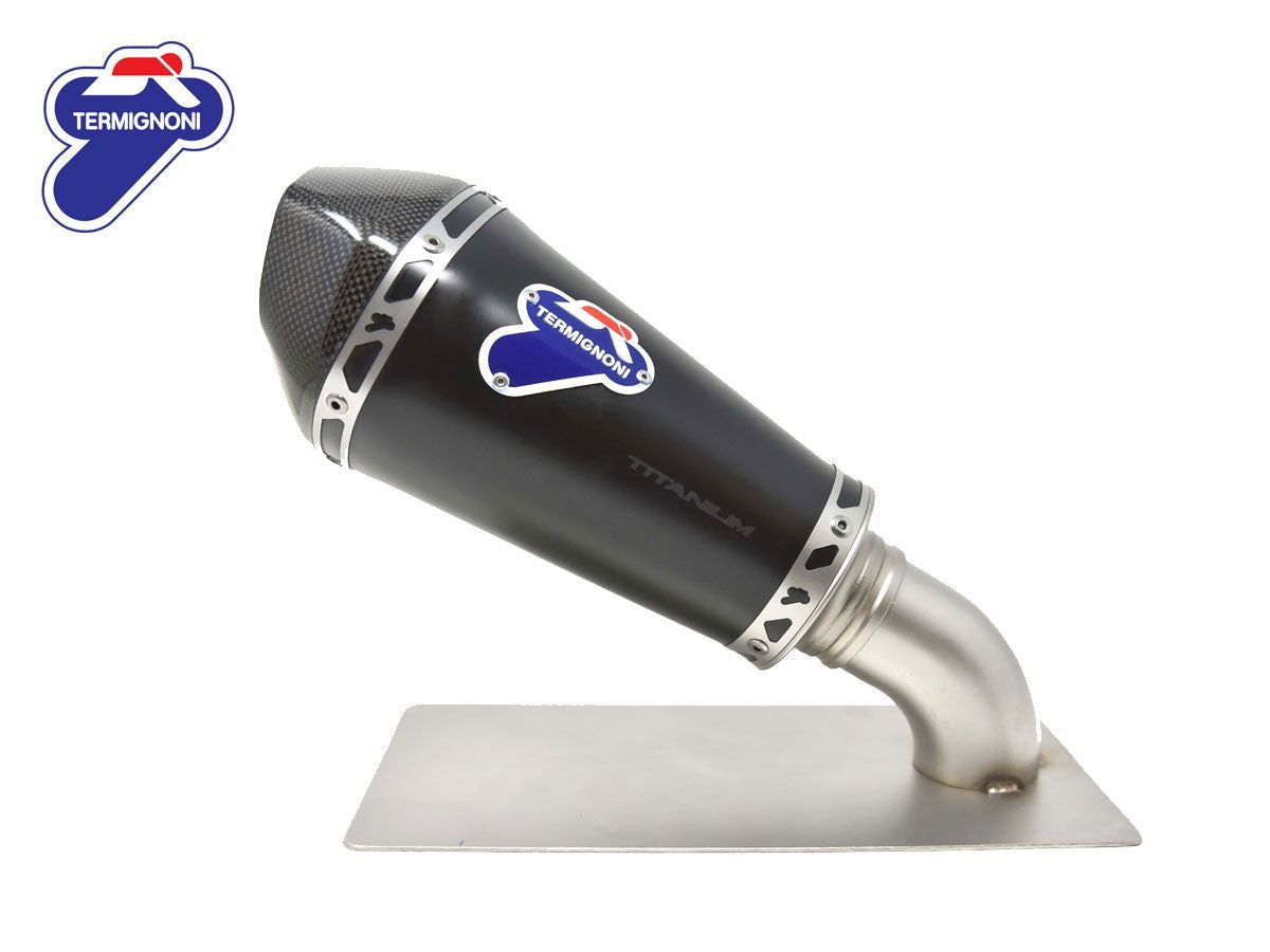Kit de Escape Termignoni Slip-On Cónico Negro Kawasaki ZX-10 R/RR (21-25) 