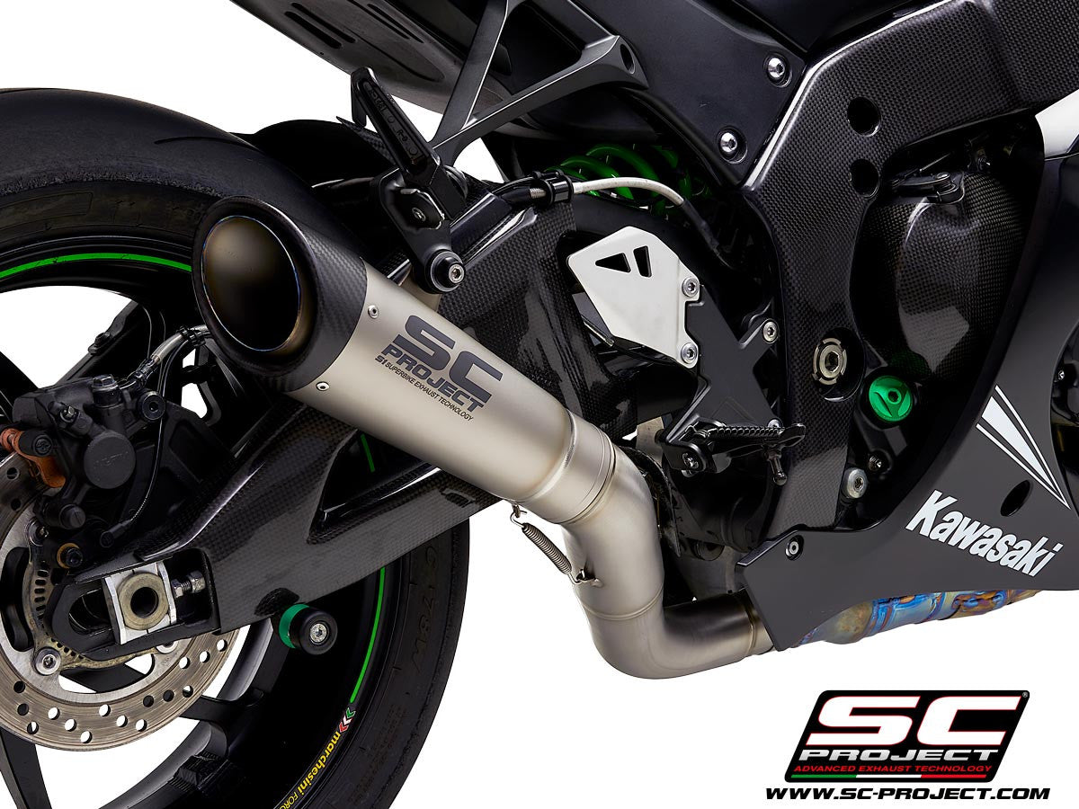 SC-Project Slip-On S1 + tubo de reemplazo KAT Kawasaki ZX-10 R/RR (16-20) K22A-DET41T 