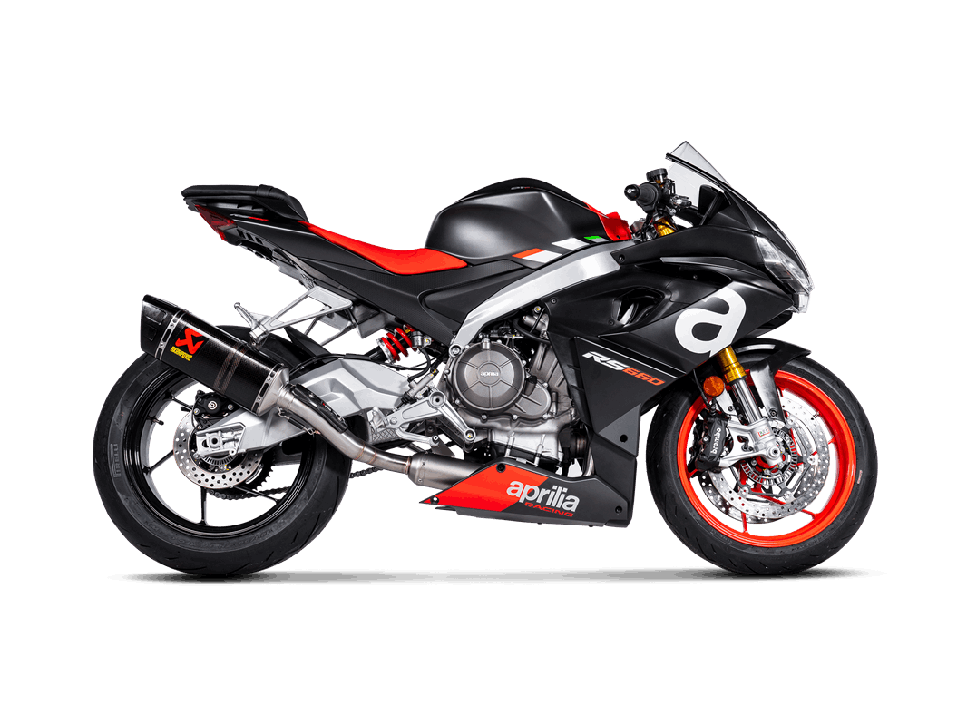 Sistema de escape completo Akrapovic Racing (Carbono) Aprilia RS 660 (20-25) S-A6R3-APLC 