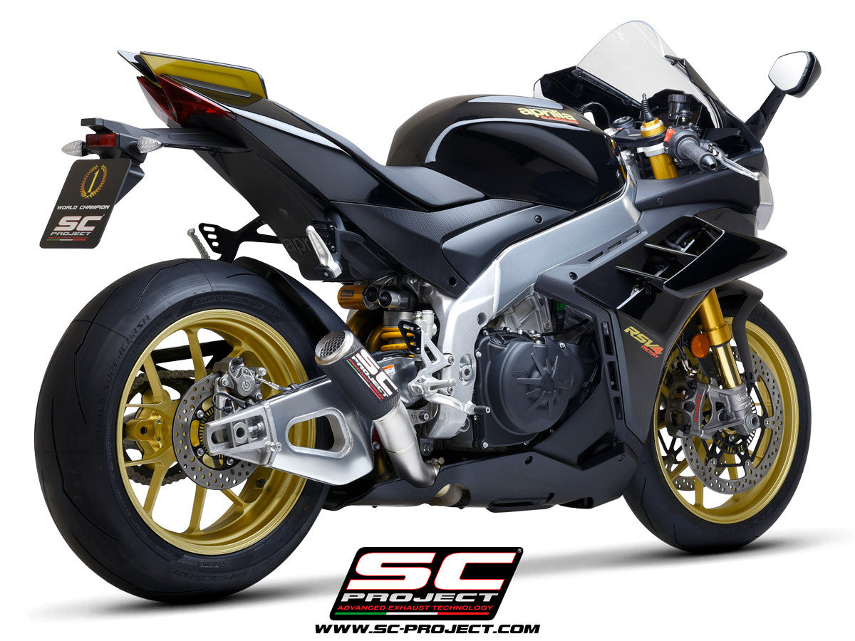 SC-Project Escape Slip-On CR-T Aprilia RSV4 1100 Factory (21-24) A27A-T36 