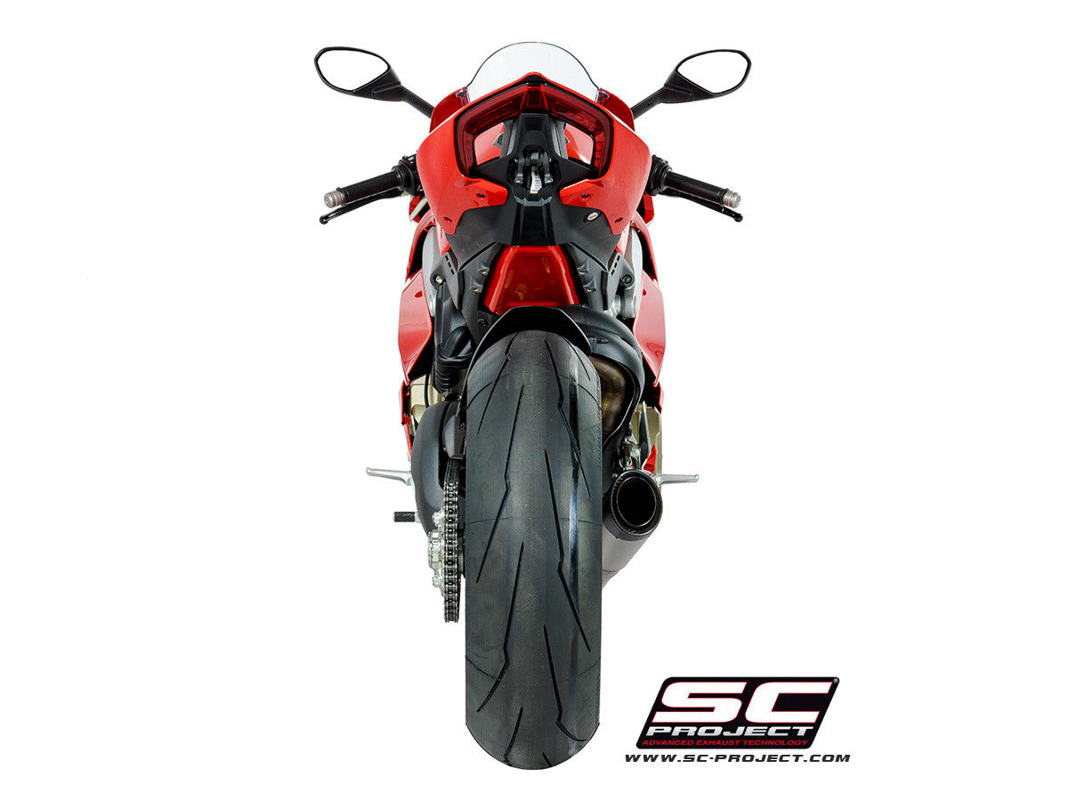 SC-Project Sistema de escape semi-completo S1 Ducati Panigale V4/S (18-20) D26A-LT41T 