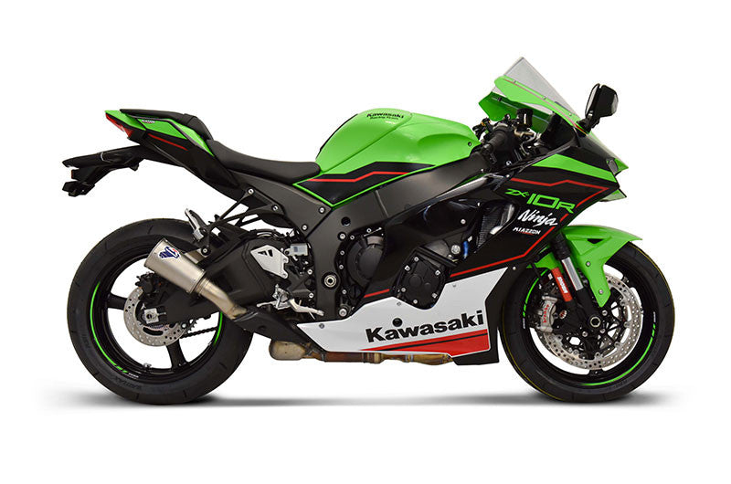 Kit de escape Slip-On Termignoni GP2R-R para Kawasaki ZX-10 R/RR (21-25) 