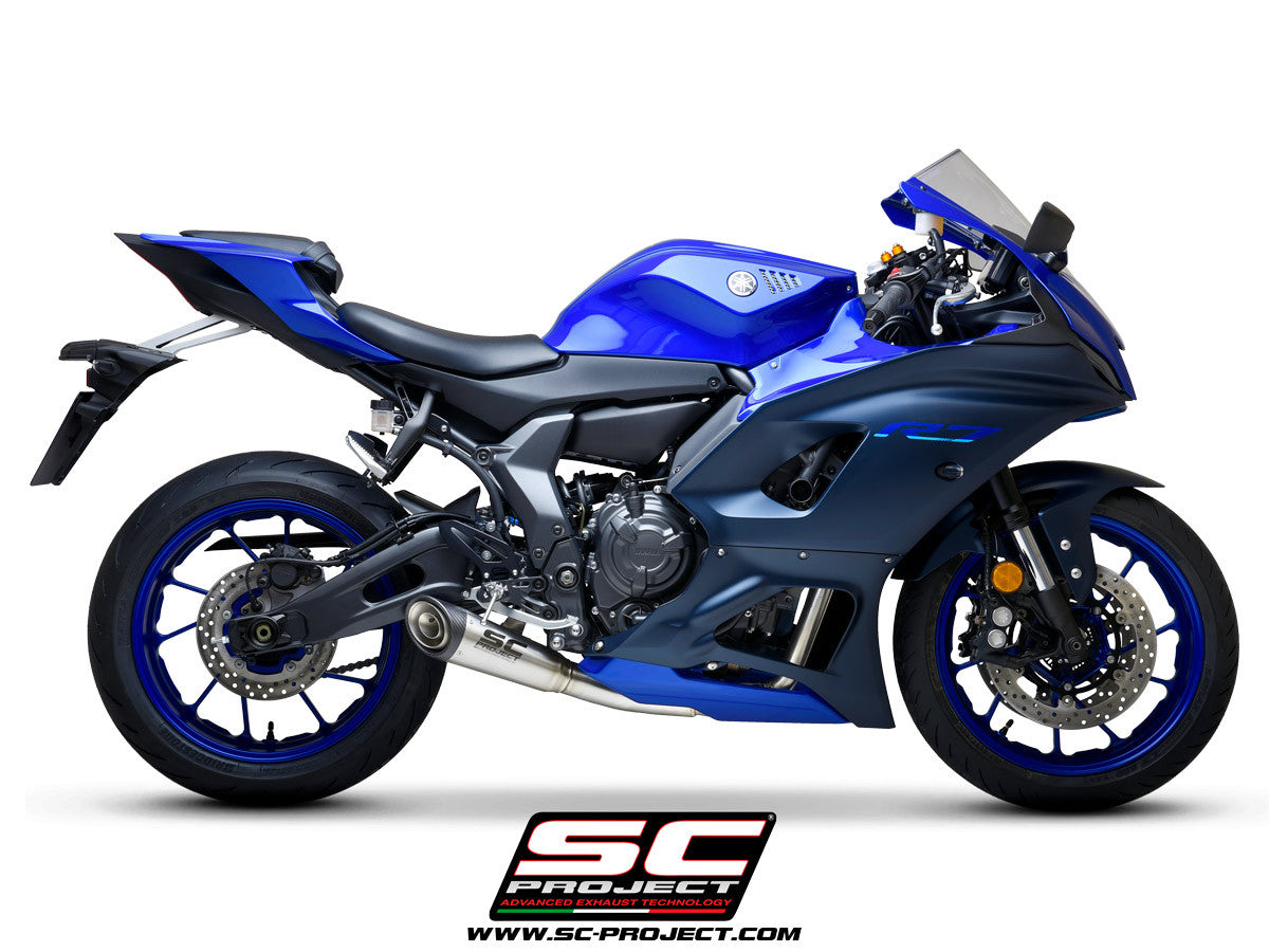 Sistema de escape completo SC-Project RACE S1 Yamaha YZF-R7 (21-25) Y36A-CDE41 