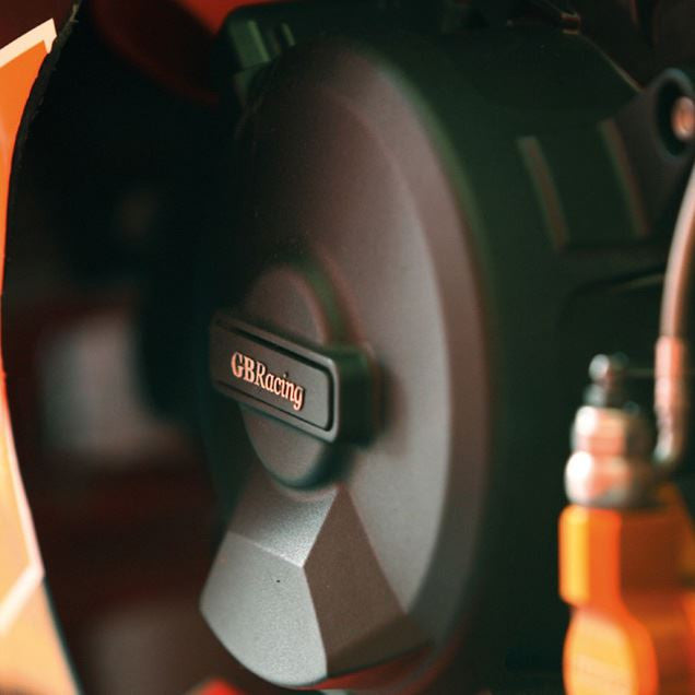 Cubierta de motor Protectores Kit completo GBRacing KTM RC8/R 1190 (11-16) 