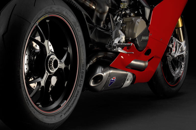 Kit de escape Slip-On de Titanio Termignoni para Ducati Panigale 1199/R/S (12-17) 96450311B 