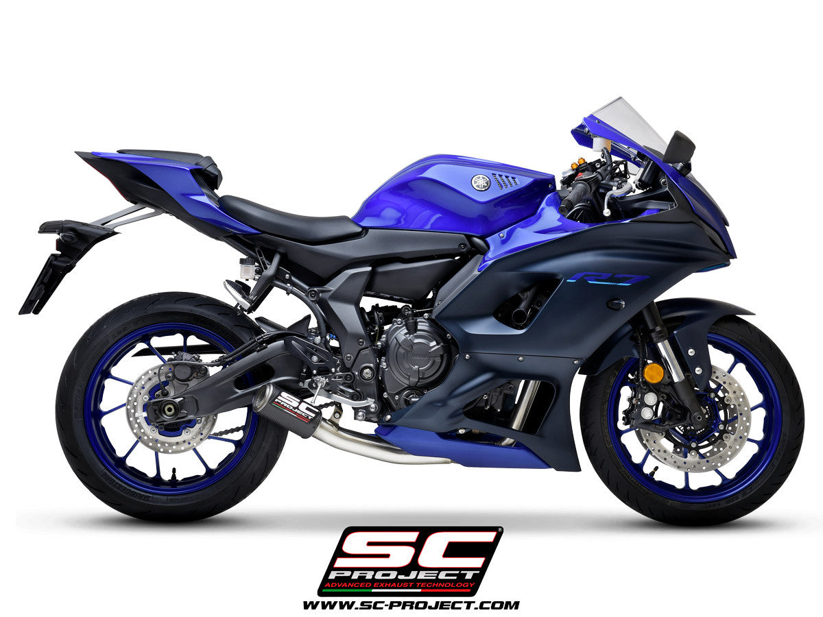 SC-Project sistema de escape completo RACE CR-T Yamaha YZF-R7 (21-25) Y36A-CDE36 