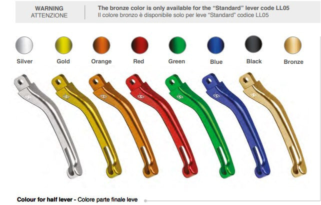 Palanca de freno ajustable Bonamici Racing Yamaha YZF-R1 (04-14) LB140 