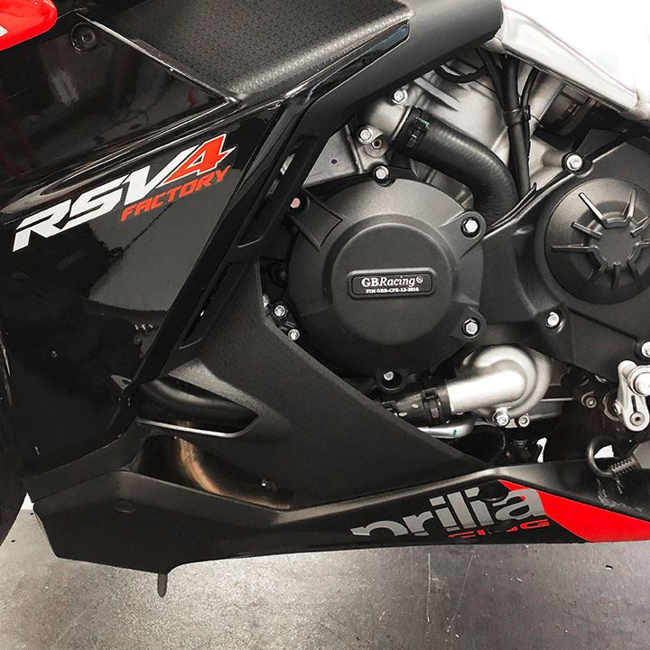 Protector de cubierta de generador GBRacing para Aprilia RSV4/RR/1100 Factory (21-24) 
