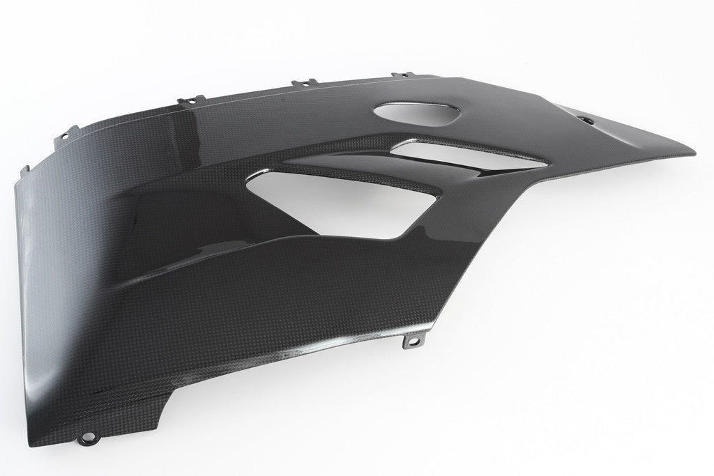 Panel lateral izquierdo inferior de carbono Fullsix Ducati Panigale 1199/R/S (12-17) 