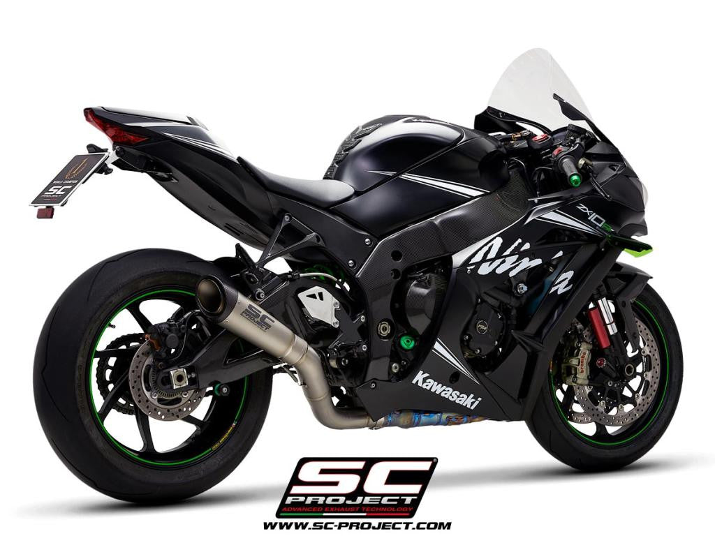SC-Project Slip-On S1 + tubo de reemplazo KAT Kawasaki ZX-10 R/RR (16-20) K22A-DET41T 