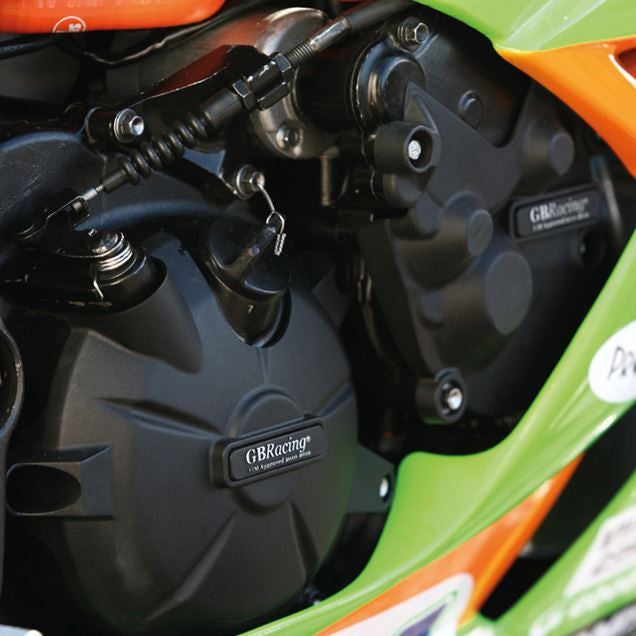 Juego completo de tapas de motor Protectores GBRacing Kawasaki ZX-6R/636/RR (13-26) 